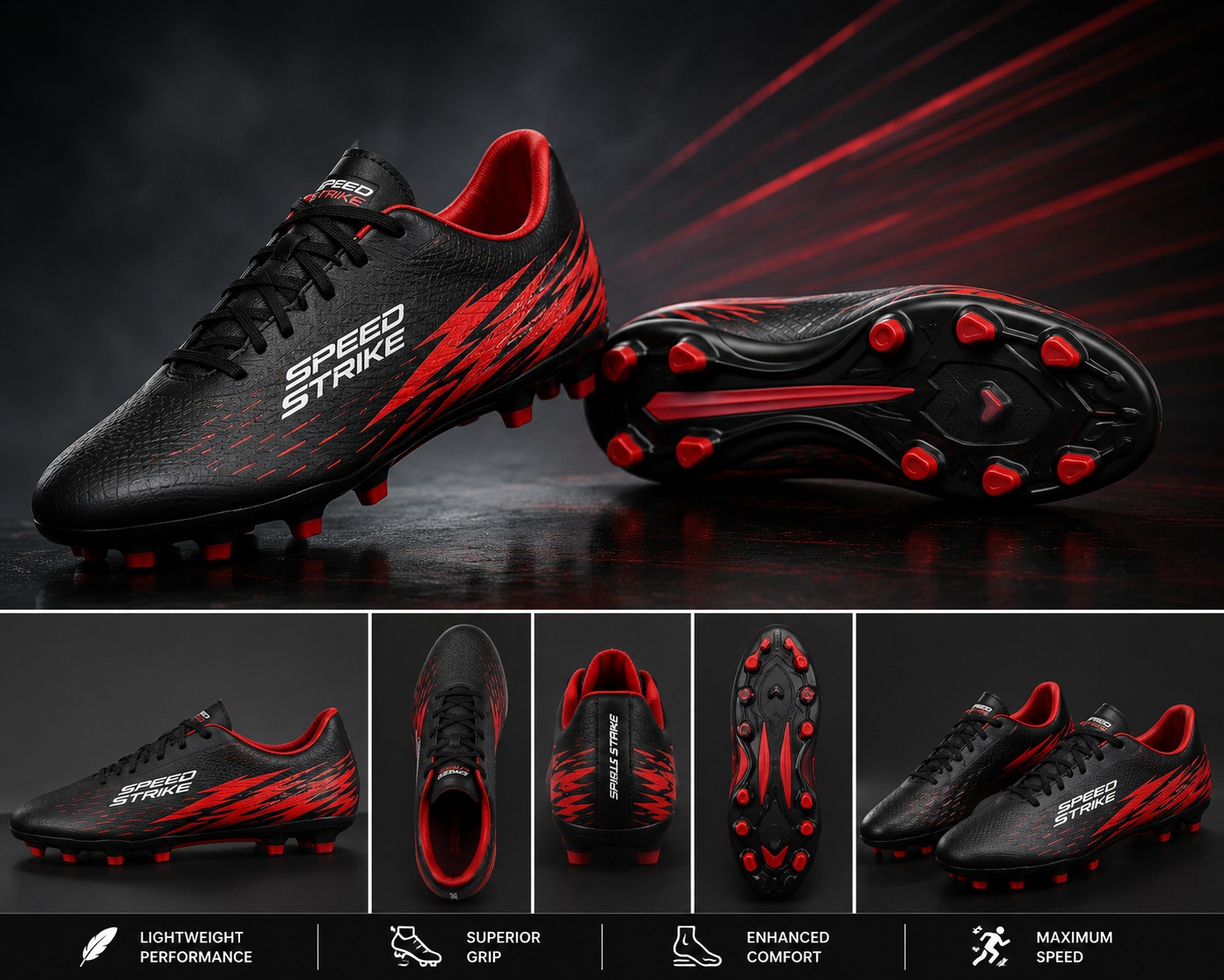 Speed Strike Football Boots