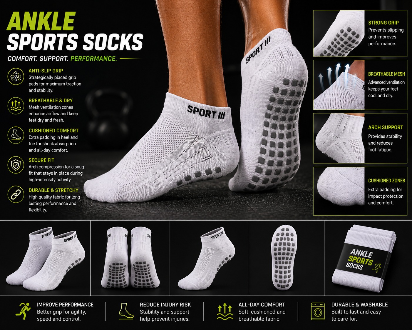 Ankle Sports Socks